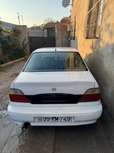 maşın satışı bmw: Daewoo Nexia, ağ rəngli sedan. Xarici:heç bir prablemi yoxdur real — 7
