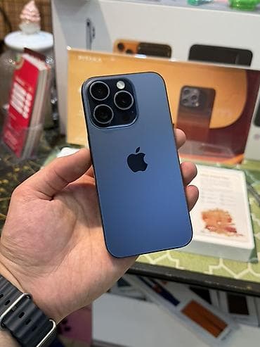 iphone adapter: IPhone 15 Pro, Mavi — 1