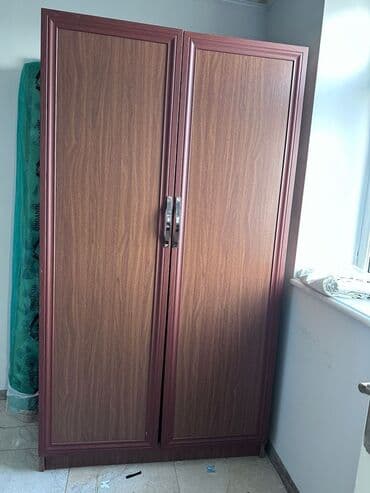 paltar asılqanı taxta: Açılan, 2 qapılı Düz dolab, Qarderob, paltar dolabı — 2