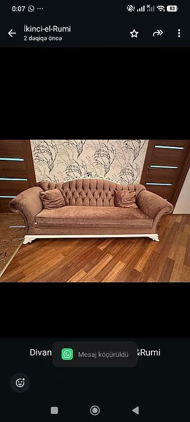 gence mebel instagram: Divan 250₼ .Unvan Elmler &Rumi — 1