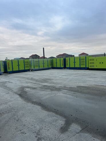 Quru inşaat materialları: Sənaye tipli dizel generatorları – GENPOWER - Güclü səssiz — 2