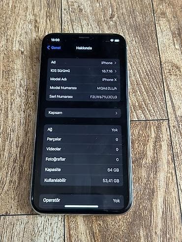 poco telefon: IPhone X, 64 GB, Gümüşü, Face ID — 3