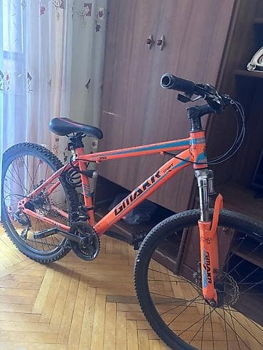 cube velo: GIMAKR GT-300 dağ velosipedi - Rəng: narıncı-mavi qrafika - Çərçivə — 1