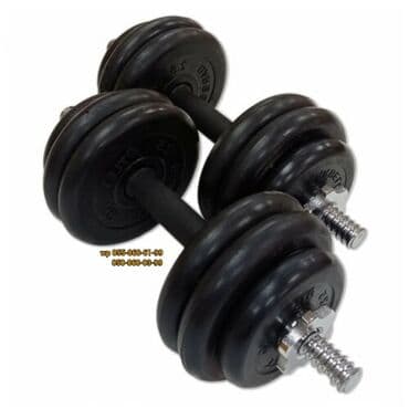 dəmir qantel: Rezin Qantellər, Çəki: 10 kq, Yeni — 1