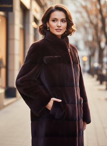 баку седерек шубы: Роскошный бордо с черным. Цвет фаворит 2024_2025 Продается с 70% — 1