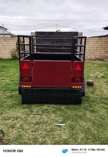 maşın qoşqusu: Yük qoşqusu (tək oxa), fermer və tikinti işləri üçün universal — 6