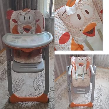 uşaq stol: ((0216))*Asya* Qiymet. 100 azn. Uşaq yemek masasi CHICCO firmasindan — 1