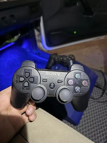 mini soba: Sony PlayStation 3 Super Slim (mavi rəng) Yaddaş 465 . çox az — 1