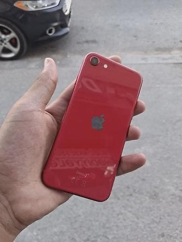 ıphone: IPhone SE 2022, 64 GB, Qırmızı, Barmaq izi, Sənədlərlə — 2