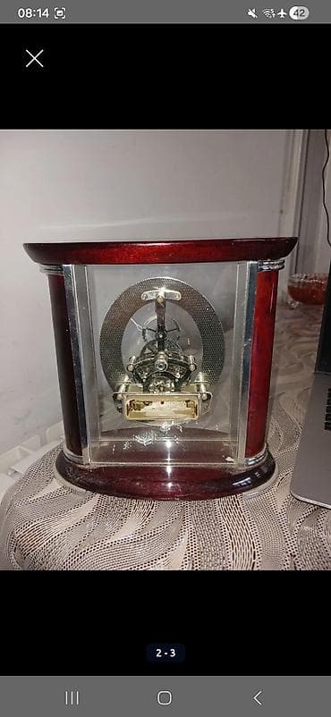 electron saat: Masaüstü saatlar, Mexaniki, Mayatnik — 2