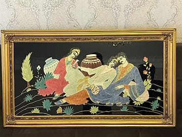 Şərq miniatural üslubunda dekorativ tablo - Mövzu: Şərq naqqaşlığına lalafo.az -da Şərq miniatural üslubunda dekorativ tablo - Mövzu: Şərq naqqaşlığına