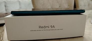Redmi 9A, 32 ГБ, цвет - Зеленый, Две SIM карты — 3