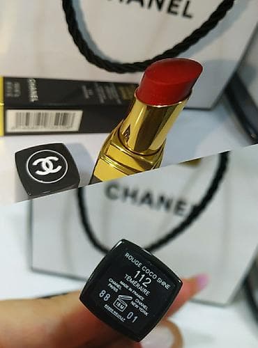 Dodaq boyası, Chanel, Qırmızı, Yeni, Pulsuz çatdırılma