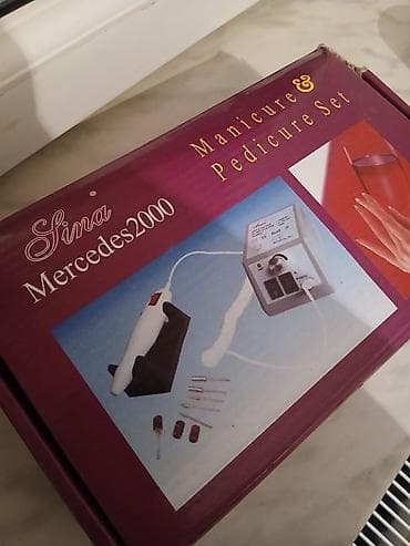 manikur aparati: Sina Mercedes2000 Manikür və Pedikür Seti - Peşəkar dırnaq qulluq — 1