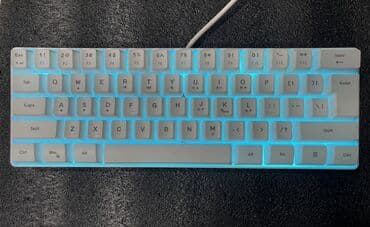 mini klaviatura: 📌 Model: Mini 60% RGB USB Aydınlatmalı Klaviatura 📌 Tuş sayı: 61 📌 — 3