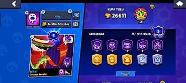 gt 2 pro: Brawl Stars hesabı – yüksək inkişaf etmiş oyun profili - Kupa sayı — 1