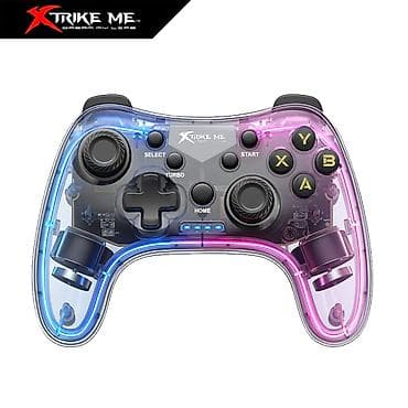 Gamepad Wireless Qeymped XTRIKE ME With Light & Phone Holder