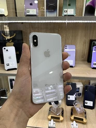 IPhone X, 256 GB, Gümüşü