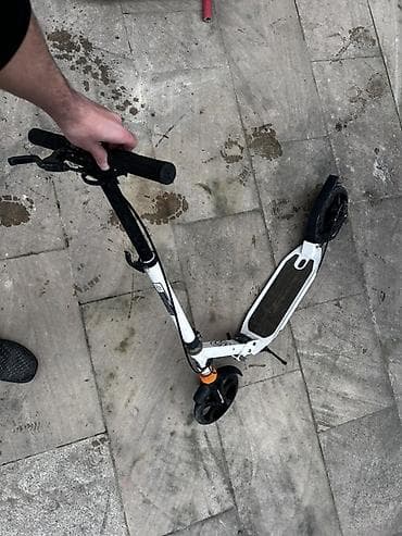 Maskalar, eynəklər: Şəhər üçün böyük təkərli skuter - Mexaniki (elektriksiz) skuter — 3