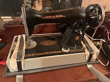 corek bisirme aparati: Elektrik tikiş maşını – klassik dizayn, mexaniki-metal konstruksiya — 1