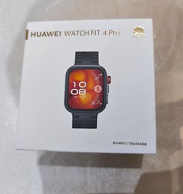 Yeni, Smart saat, Huawei, Sensor ekran, rəng - Qara