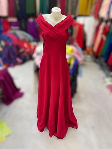 muncuqdan canta: Qadın geyimləri – müxtəlif modellər - Şaftalı rəngində A-kesim qısa — 7