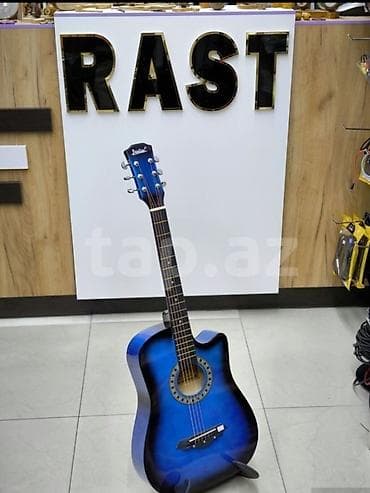 gitara tuner: Gitara akustik Metal simli Ölçü 4/3 6 simli Rast musiqi alətləri — 1
