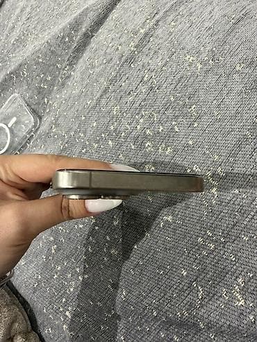 ucuz apple telefon: IPhone 15 Pro Max, Natural Titanium, Simsiz şarj — 1