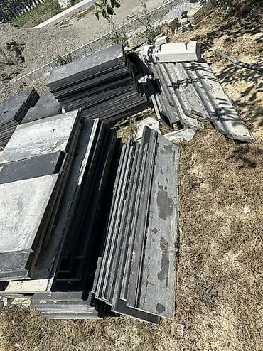 cilalama: Mərmər qara (təbii qranit/başdaşı materialı) plitələri və profilli — 4