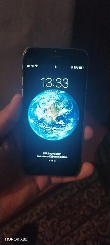 iphobe se 2016: IPhone 6, Space Gray, Barmaq izi — 3