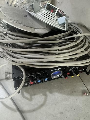 Obyektlər (Kafe, Mağaza, Ofis, Anbar və s.) üçün tam hazır səs sistemi