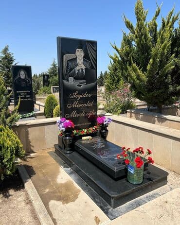 düz qaş formaları: Məzar daşı və komplekslərinin hazırlanması - Qara, qırmızı və tünd — 5