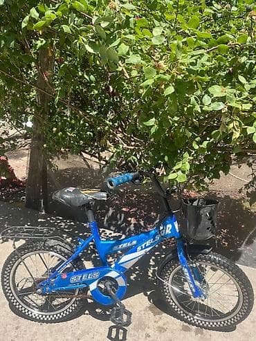 velo mtb: Uşaq velosipedi – STELS, mavi rəng. Xüsusiyyətlər: - Təxmini 14" — 1
