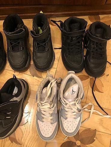 Başqa uşaq ayaqqabıları: Uşaq ayaqqabıları dəsti – 31 ölçü - 6 cüt müxtəlif modellər: idman — 5