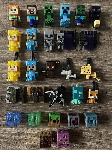 Minecraft kinder joy fiqurlar Fool kaleksiya tam ideal vezietde — 1
