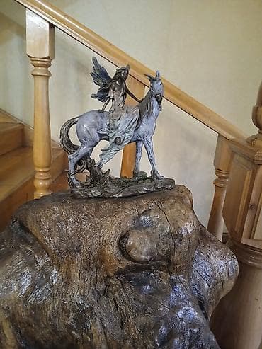 Pastel dəstləri: Təbii dekorativ kötük kompozisiyası - Material: çayın və ya meşənin — 4