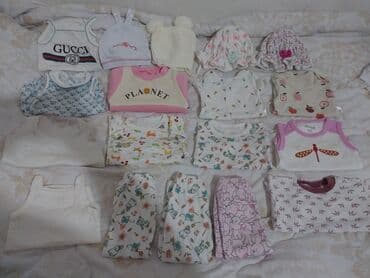 детские костюмы тройки: Комплект, Для девочек, 3 - 6 мес., Gucci — 1