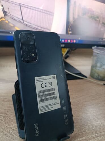 ТВ и видео: Xiaomi 11 Lite, 128 ГБ, цвет - Черный, 
 Кнопочный, Отпечаток пальца, Две SIM карты — 2