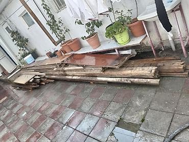 ucuz taxta satisi: Taxta və konstruksiya materialları dəsti.Navesin altından sökülmə 3*5 — 2