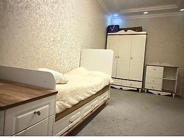dekor ref: Oğlan və qız üçün, İşlənmiş, Təknəfərlik çarpayı — 1