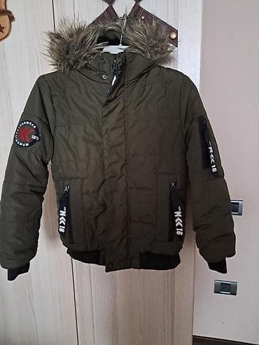 Yaxşı vəziyyətdədi. Uşaq qış kurtkası – yaşıl