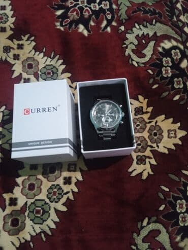 moskva univermagi qızıl saatlar: Yeni, Qol saatı, Curren, rəng - Gümüşü — 4