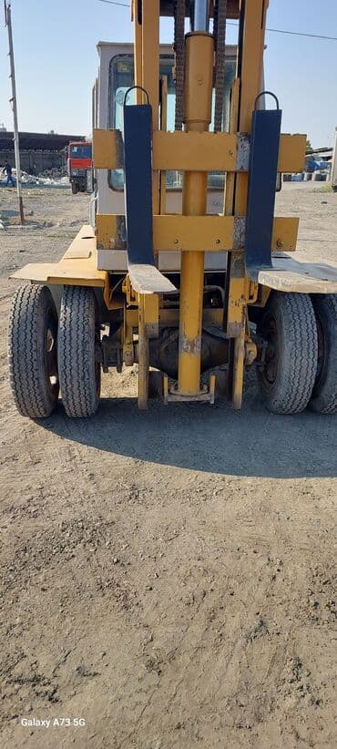 120 гидравличечесий углообжимной пресс для соединен: Sənaye tipli forklift (yüksəkkaldıran) - Güclü ikiqat mast və zəncir — 7