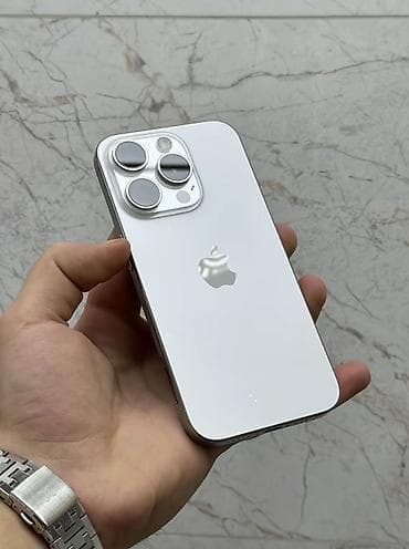 dubai variant iphone: IPhone 15 Pro, 256 GB, Ağ, Simsiz şarj — 1
