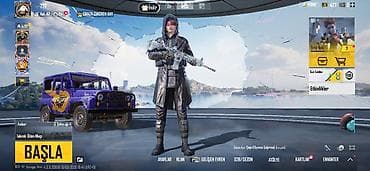 Kişi ayaqqabıları: Pubg mobile hesabı zəngin skin və resurs toplusu 	•	Səviyyə: 68 	•	M4 — 1
