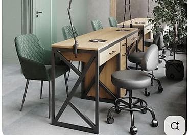 Düz masa, Siyirməli, Polkalı, Taxta, Kredit yoxdur