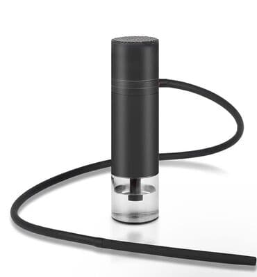 masqa qabi: Kompakt stolüstü şisha (portativ nərgilə) – müasir və minimalist — 2