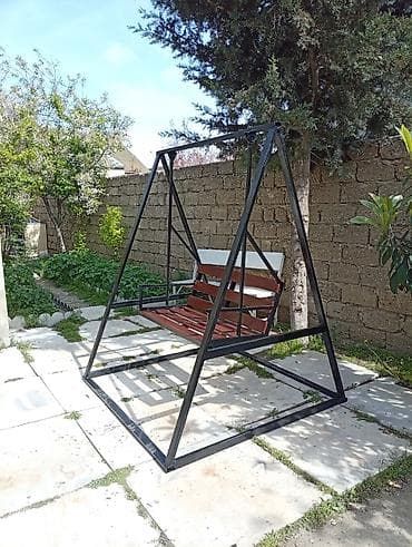 bag mebelleri: Zontiksiz, Metal — 4