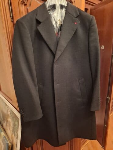 Palto, Elatus, 2XL, rəng - Qara