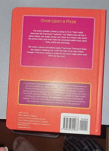 1 yaş: Məhsul: Uşaq kitabı – “Once Upon a Pizza: Featuring Francesca” — 3